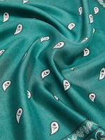 max mara bandanna print silk foulard for women