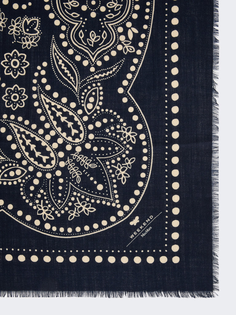 max mara wool and silk stole