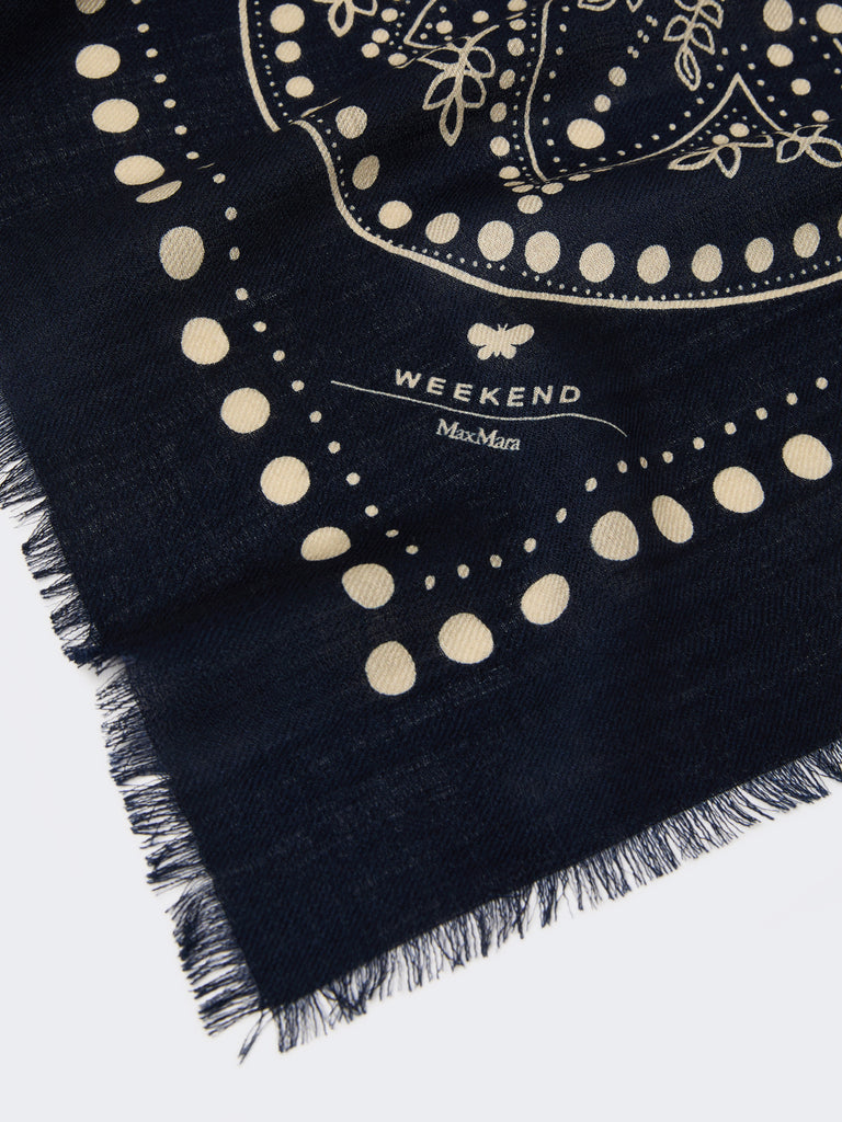 max mara wool and silk stole