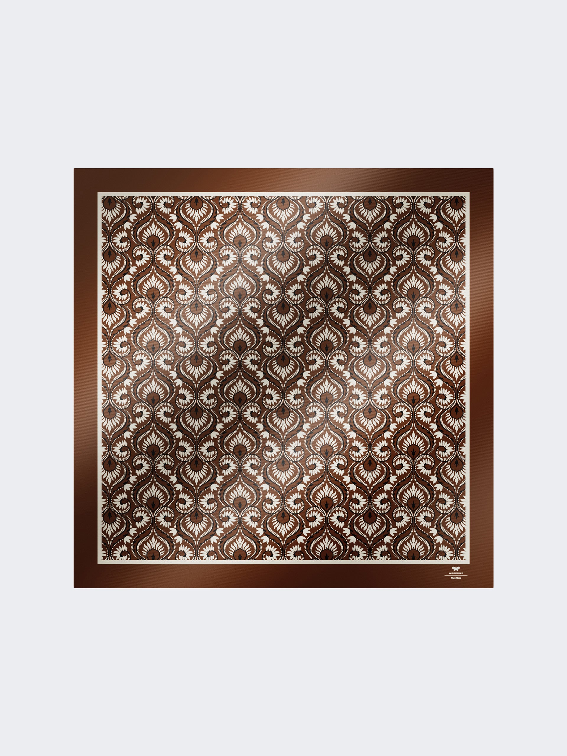 max mara printed silk square foulard for women