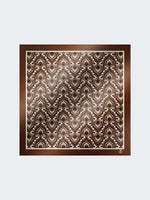 max mara printed silk square foulard for women