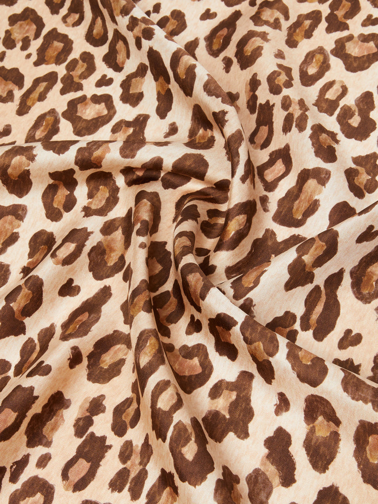 max mara patterned silk twill foulard