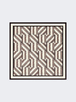 max mara printed silk twill scarf for women