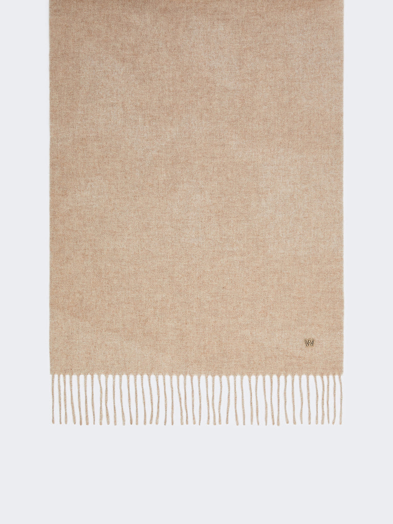 max mara plain wool stole