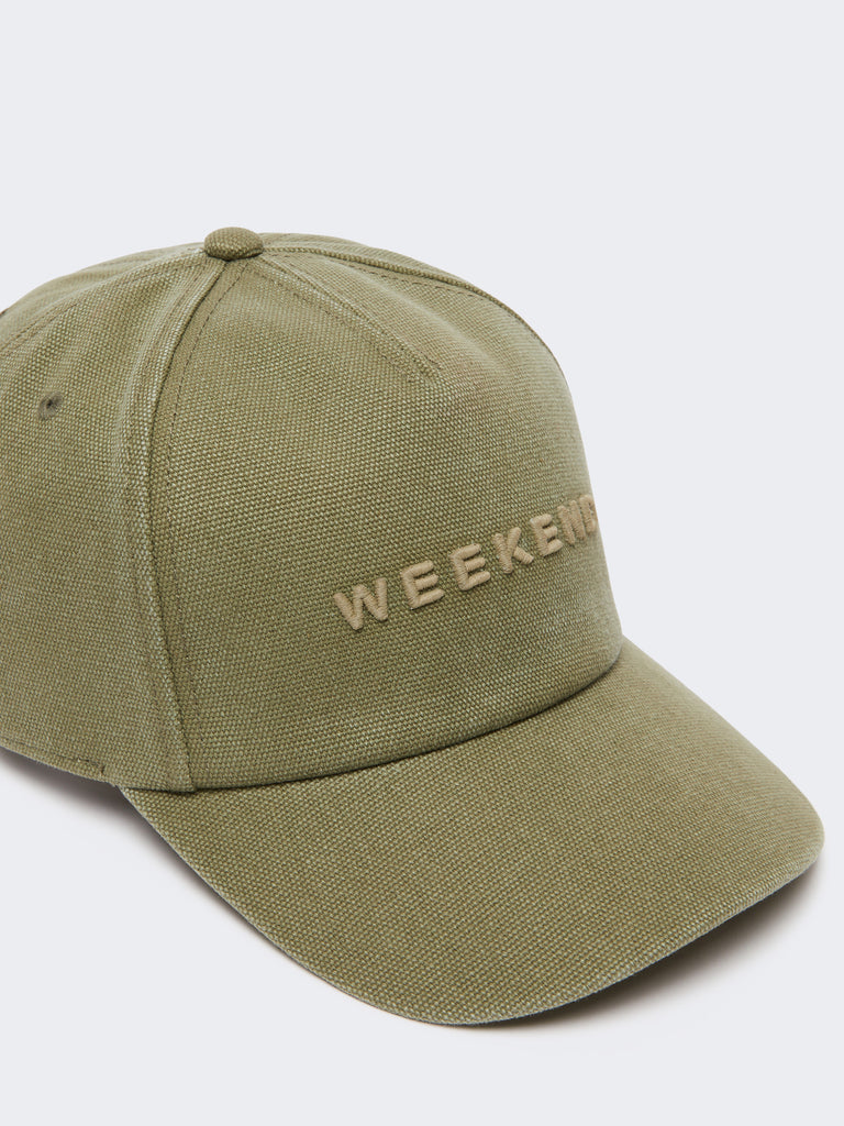 Canvas baseball cap