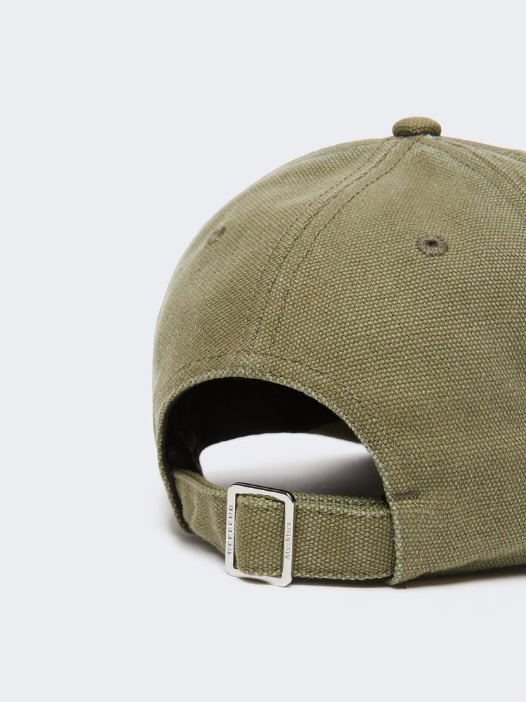 Canvas baseball cap