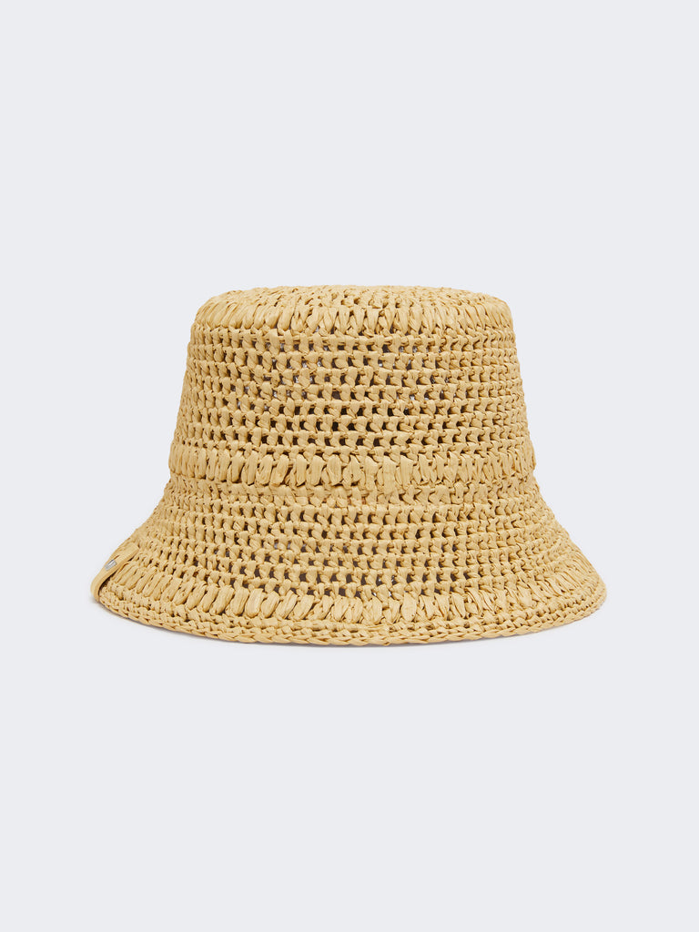 max mara crochet viscose hat