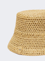 max mara crochet viscose hat for women