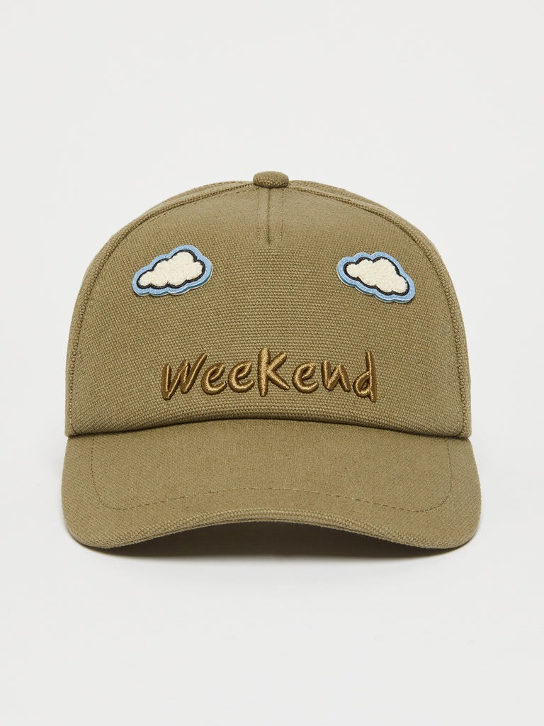 max mara canvas baseball cap