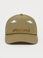 Canvas Baseball Cap for Women - Kaki - Max Mara UAE