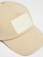 Fleece Baseball Cap for Women - Sand - Max Mara UAE