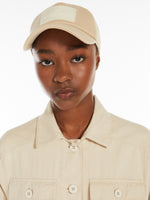 Fleece Baseball Cap for Women - Sand - Max Mara UAE