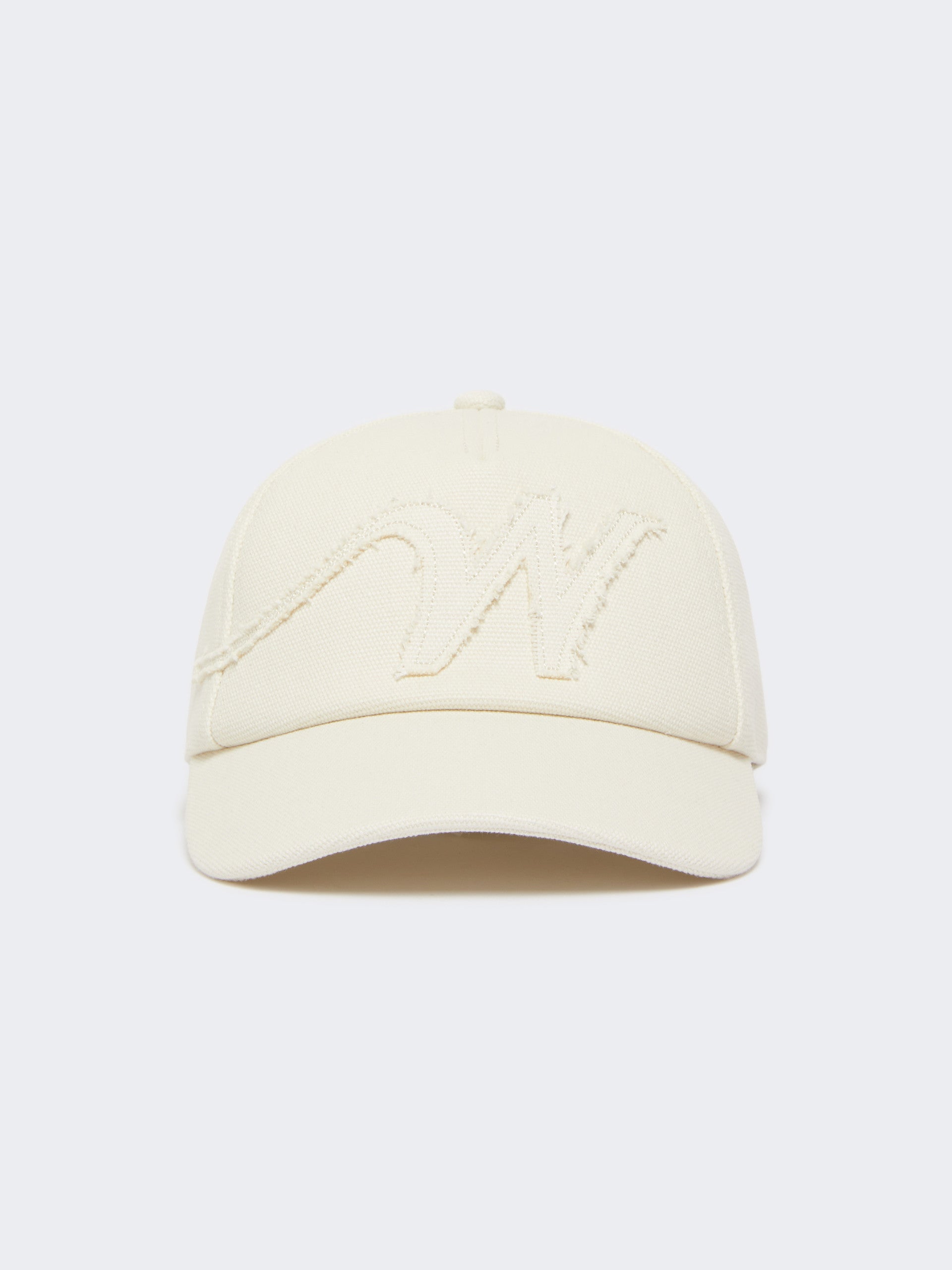 Cotton Baseball Cap for Women - Milk - Max Mara UAE