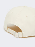 Cotton Baseball Cap for Women - Milk - Max Mara UAE