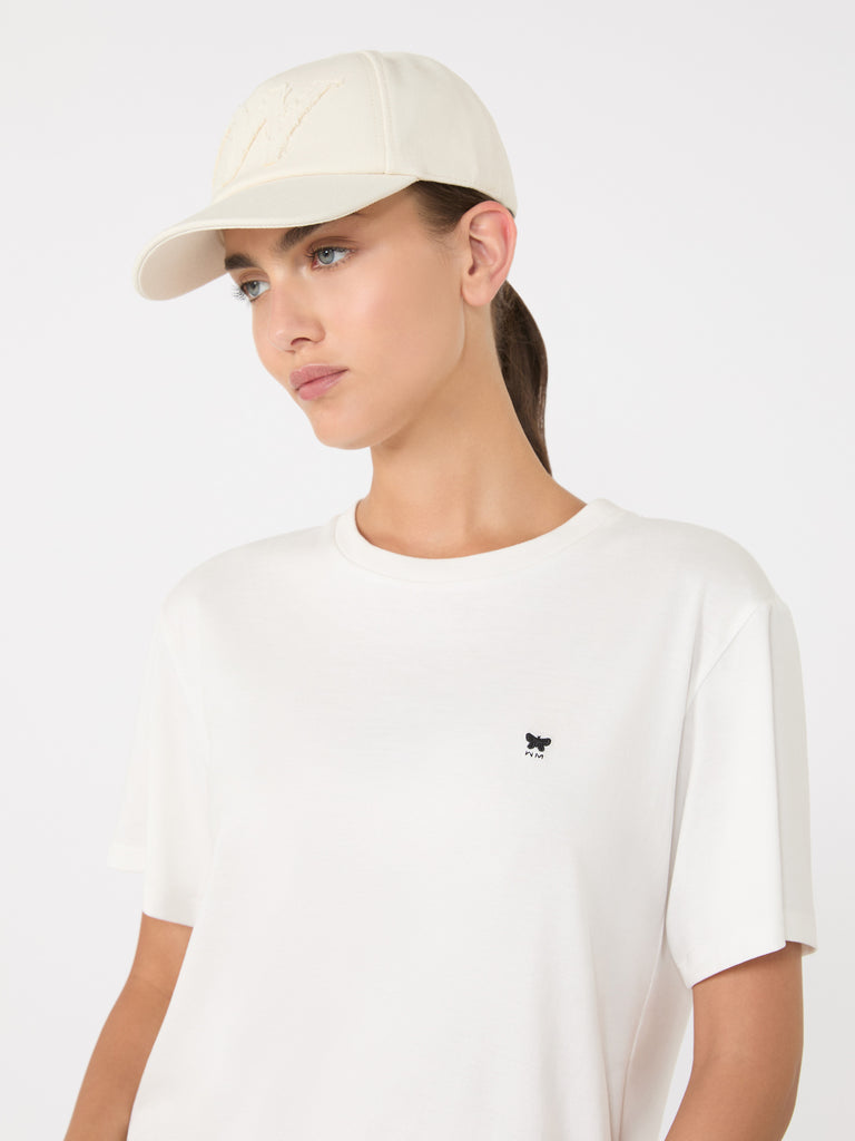 max mara cotton baseball cap