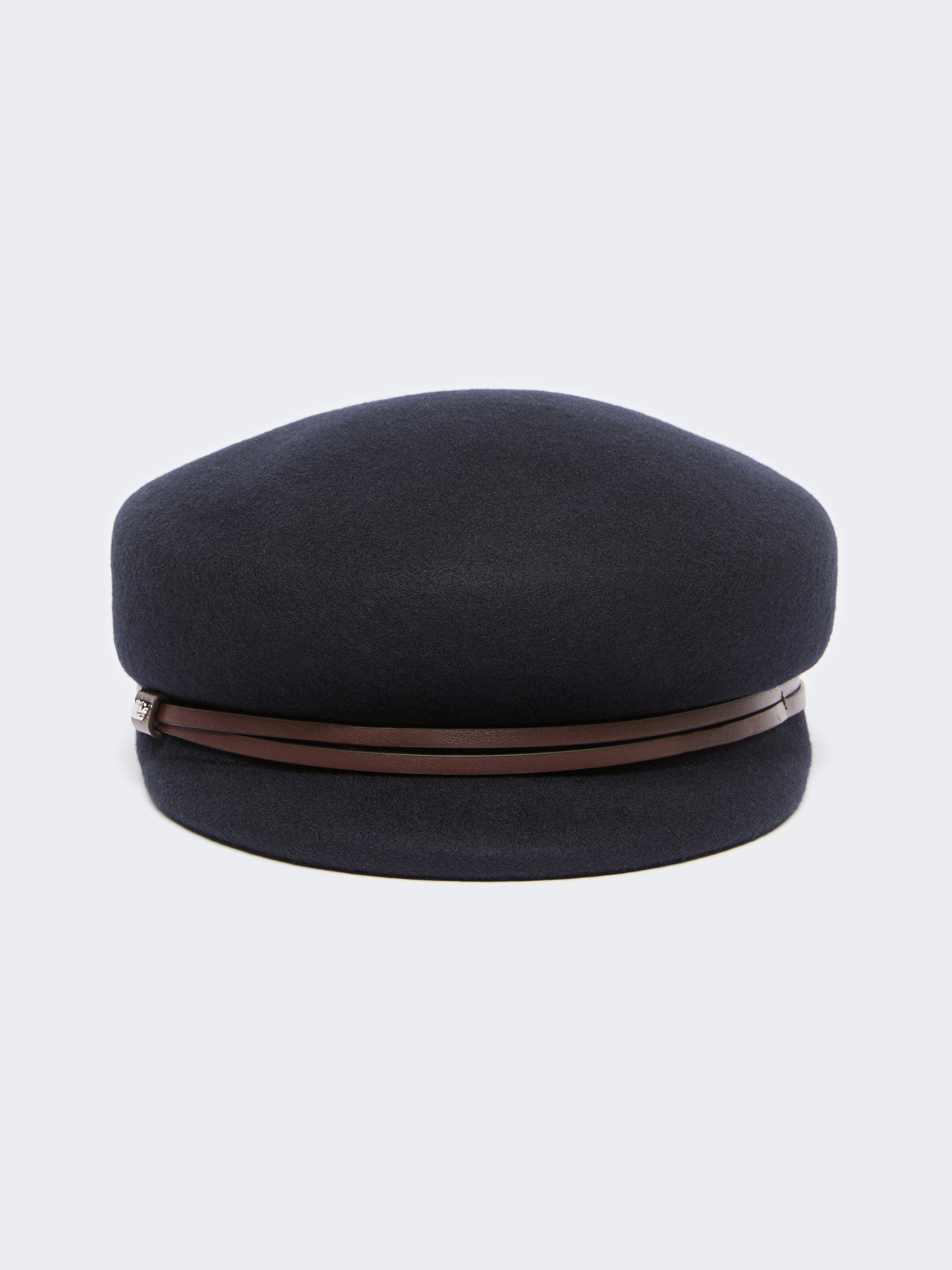 max mara wool felt baker boy hat for women
