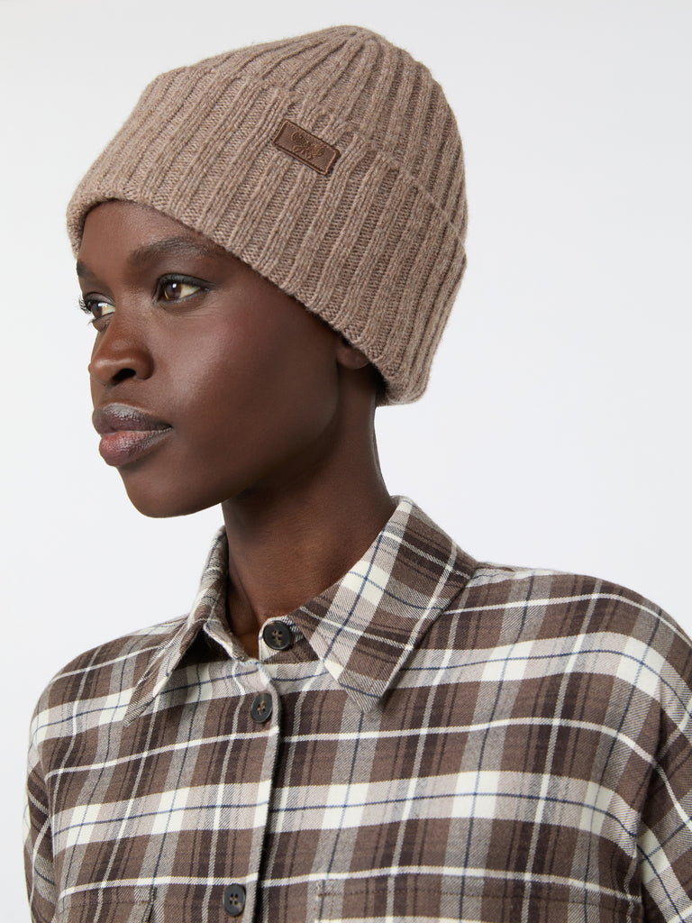 max mara ribbed wool beanie