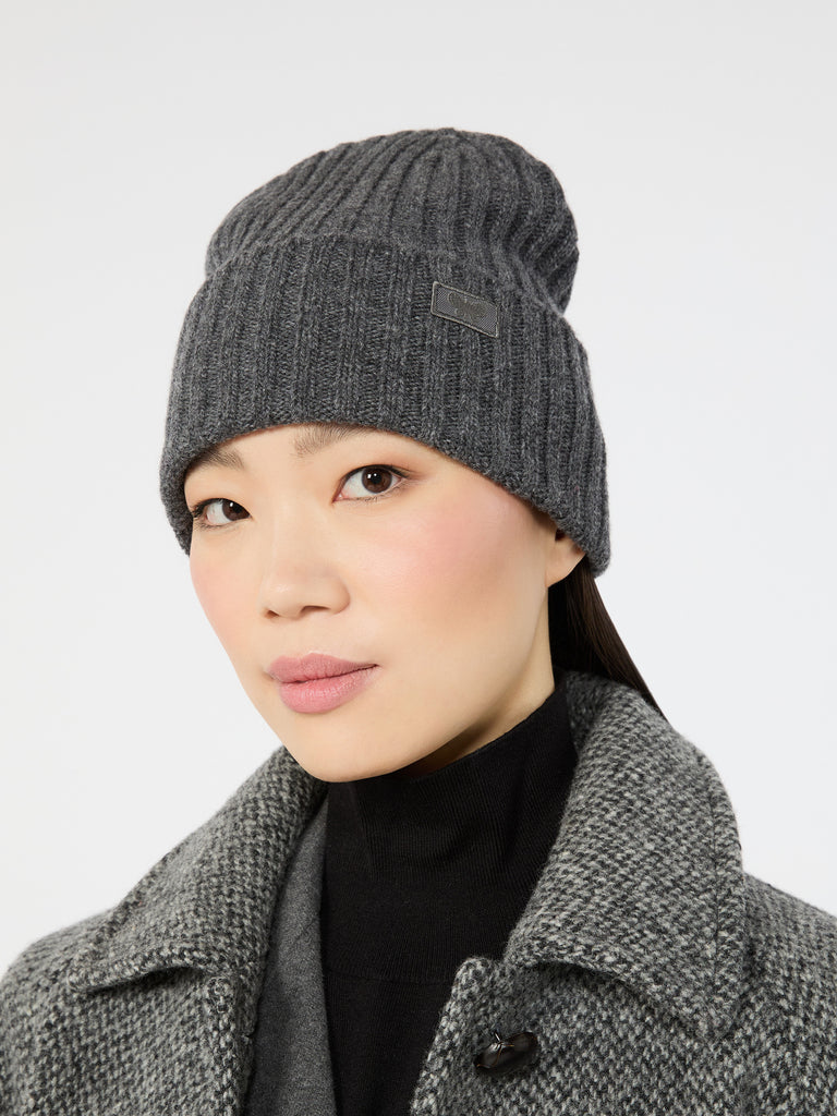 max mara ribbed wool beanie