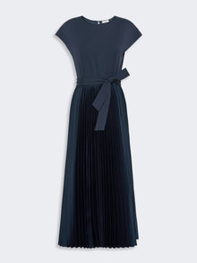 Interlock Jersey Dress for Women - Navy - Max Mara UAE