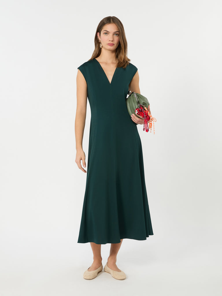 max mara long interlock jersey dress