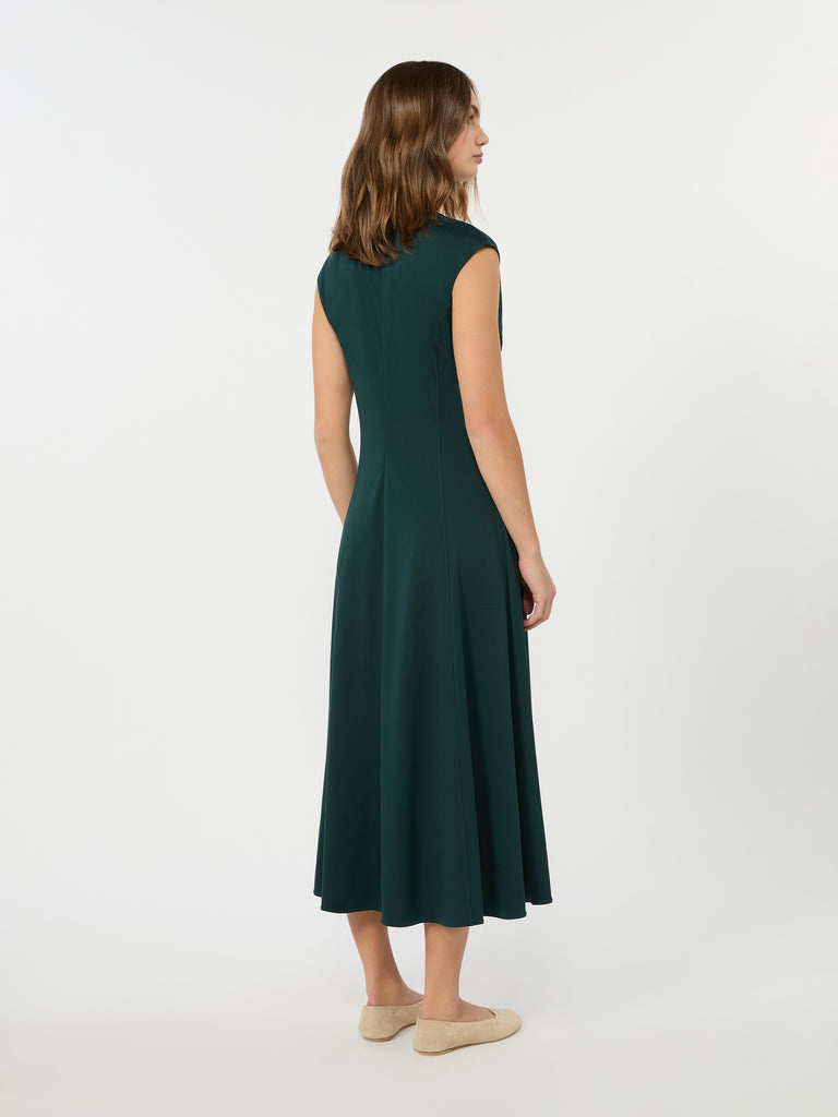 max mara long interlock jersey dress