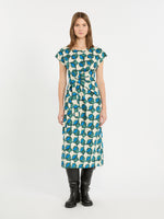 max mara patterned jersey midi dress for women