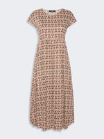 max mara long printed jersey dress for women