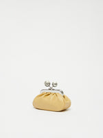 Nano Nappa Leather Pasticcino Bag for Women - Mustard - Max Mara UAE