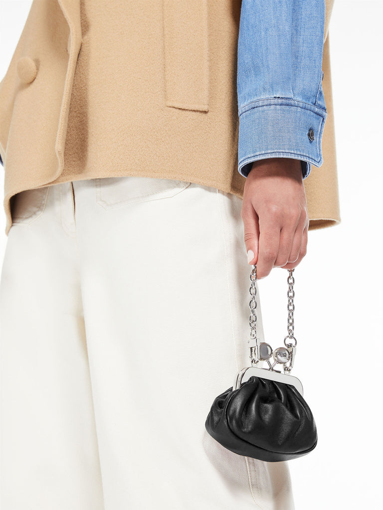 max mara nappa sheepskin nano pasticcino bag