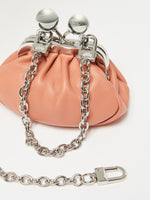 Nappa Sheepskin Nano Pasticcino Bag for Women - Pink - Max Mara UAE