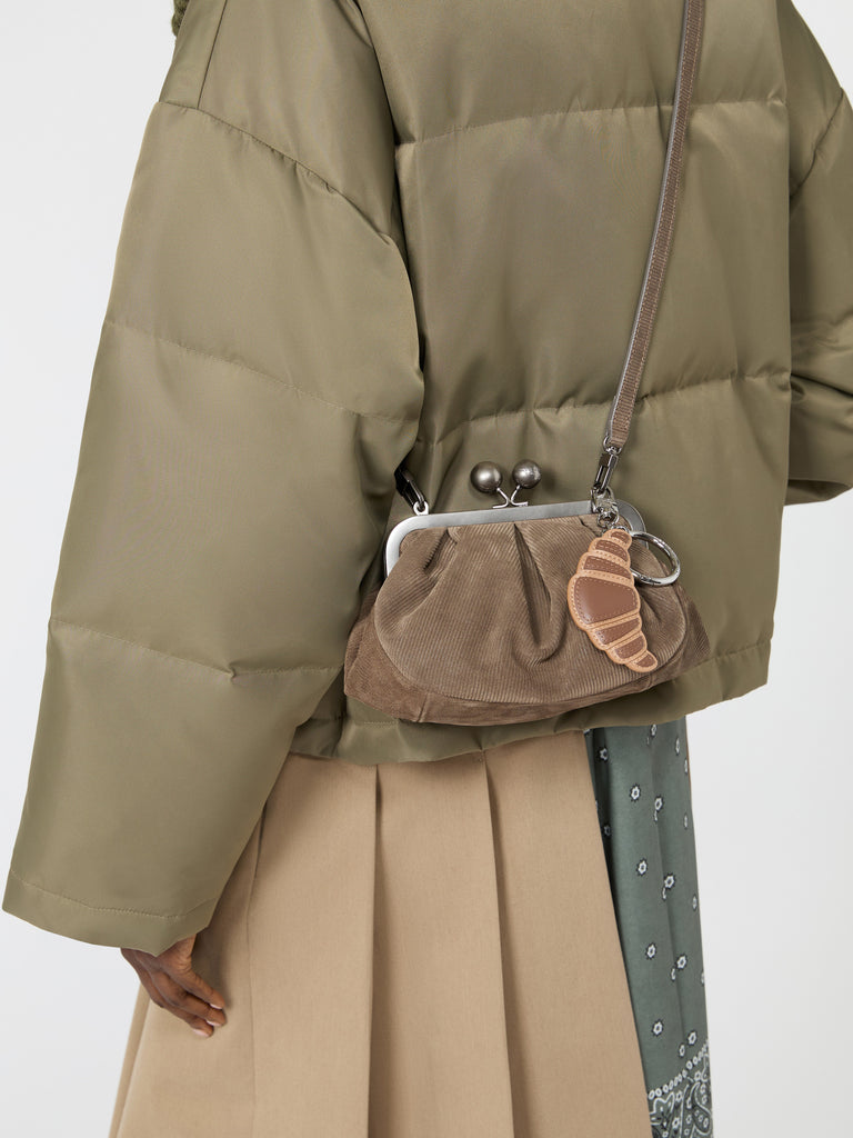 max mara leather keyring