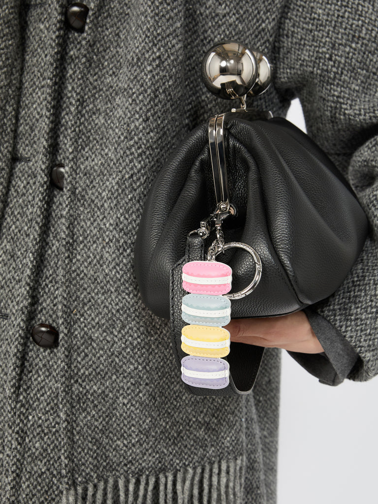 max mara leather keyring
