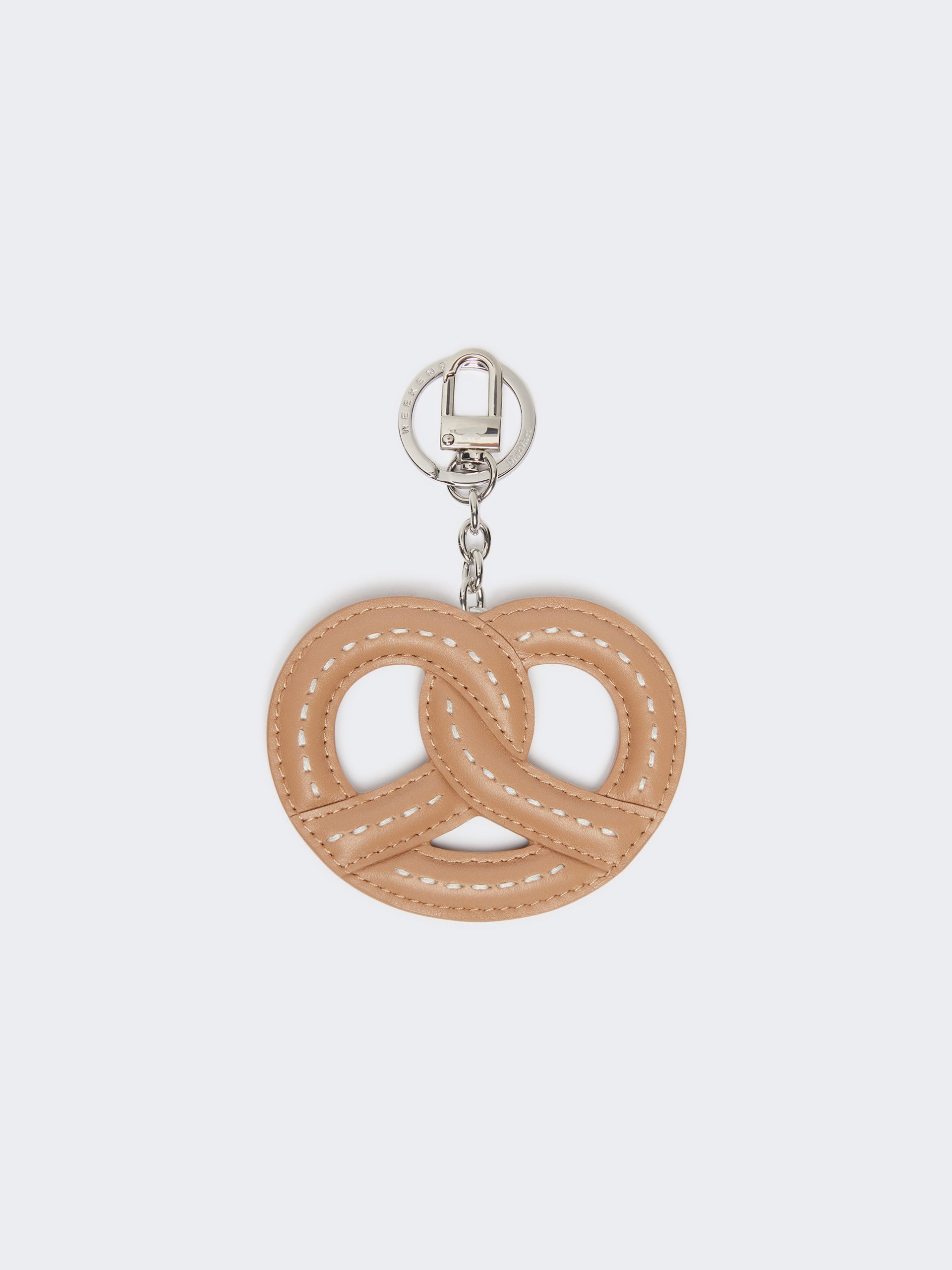 Leather Keyring for Women - Beige Pink - Max Mara UAE