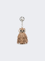 max mara nappa leather keyring with fringes for women