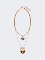 max mara pasticcino bag metal necklace for women