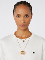 max mara pasticcino bag metal necklace for women