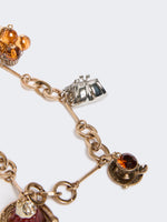 max mara chain necklace with charms for women