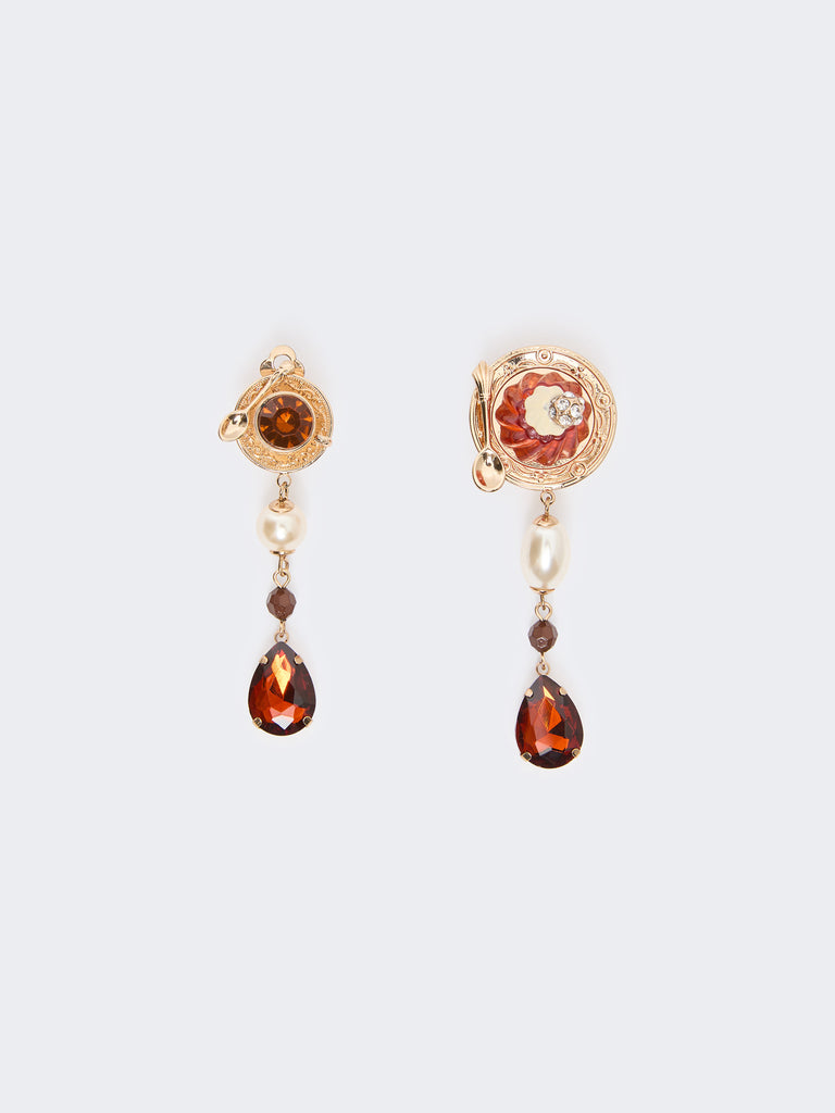 max mara drop pendant earrings