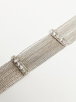 Metal Scarf Necklace for Women - Silver - Max Mara UAE