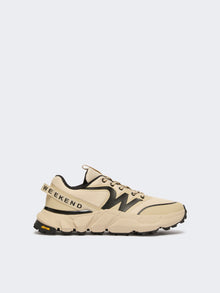 Technical Mesh Sneakers for Women - White - Max Mara UAE