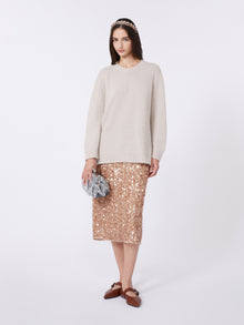 max mara tulle and sequin skirt for women