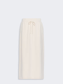 Milano-Knit Jersey Skirt for Women - Ivory - Max Mara UAE