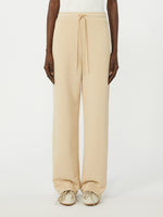 max mara fleece trousers for women
