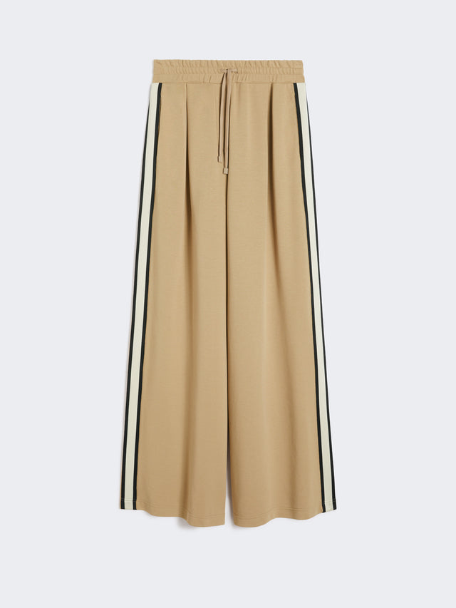 max mara cotton jersey trousers for women