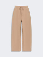 max mara scuba jersey barrel-leg trousers for women