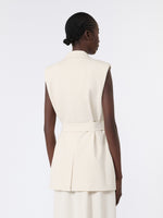 max mara milano-knit jersey gilet for women