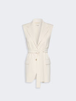 max mara milano-knit jersey gilet for women