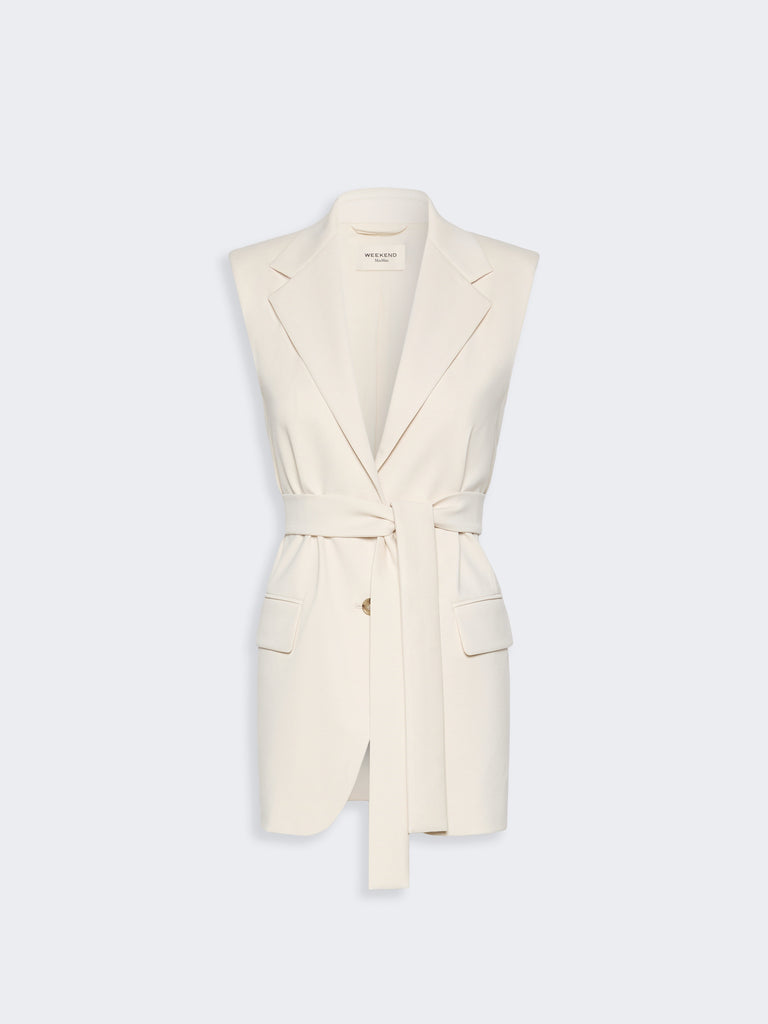 max mara milano-knit jersey gilet