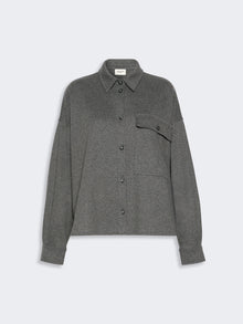 Micro Jacquard Jersey Jacket for Women - Light Grey - Max Mara UAE
