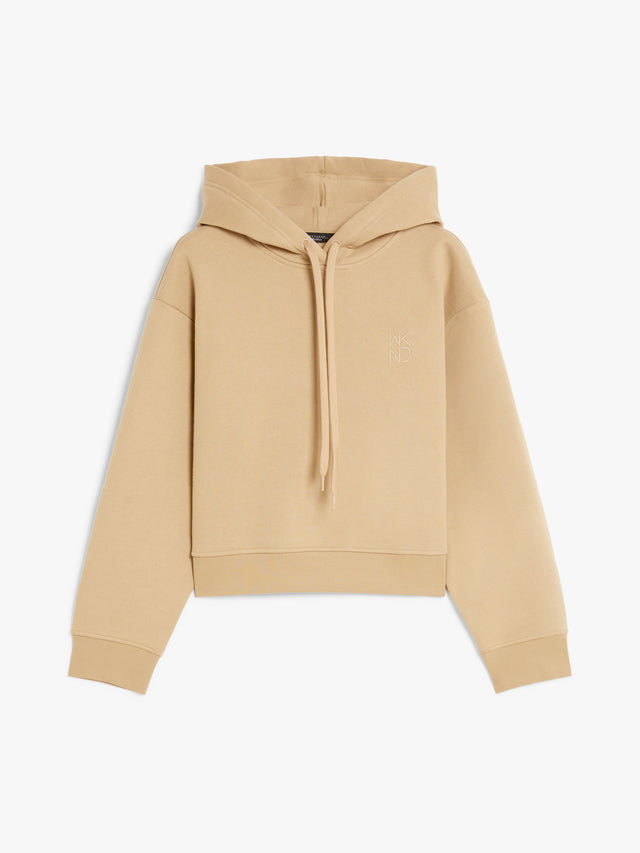Organic Cotton Sweatshirt for Women - Beige - Max Mara UAE